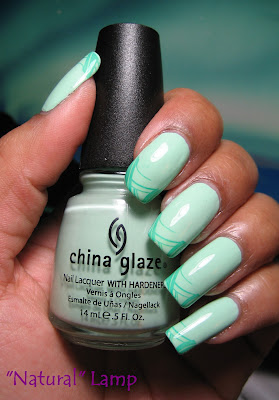 My Simple Little Pleasures: Earth Day NOTD: China Glaze Re-Fresh Mint + M72