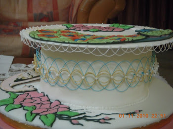 oriental-stringworks wedding cake