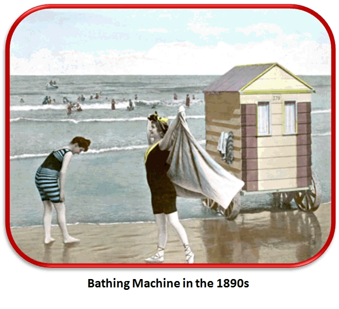  Что такое купальная машина? Купальные машины и костюмы 200 и 100 лет назад.