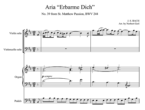 Erbarme Dich Erbarme Dich