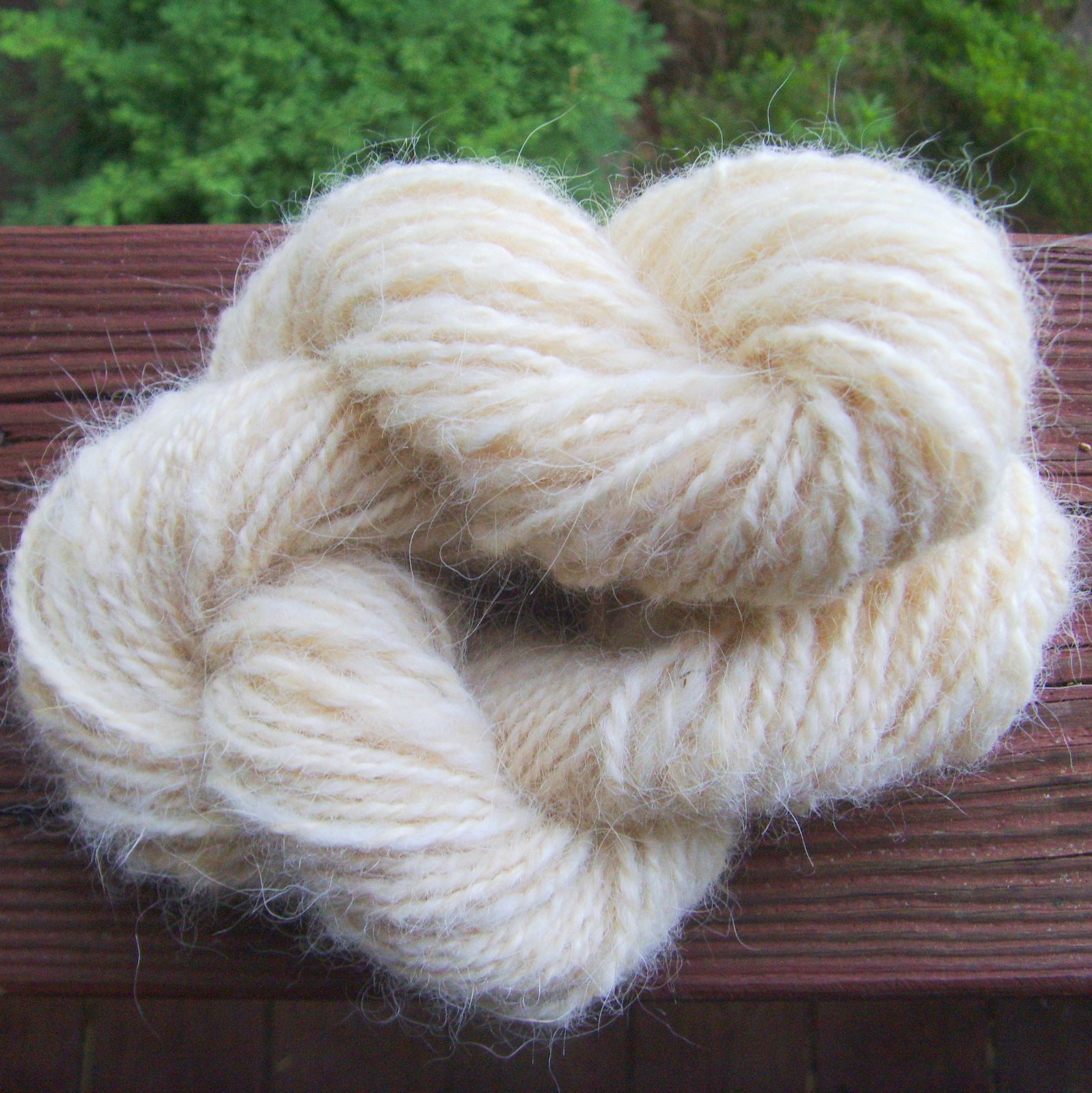 Spinning Dog fur into Keepsakes