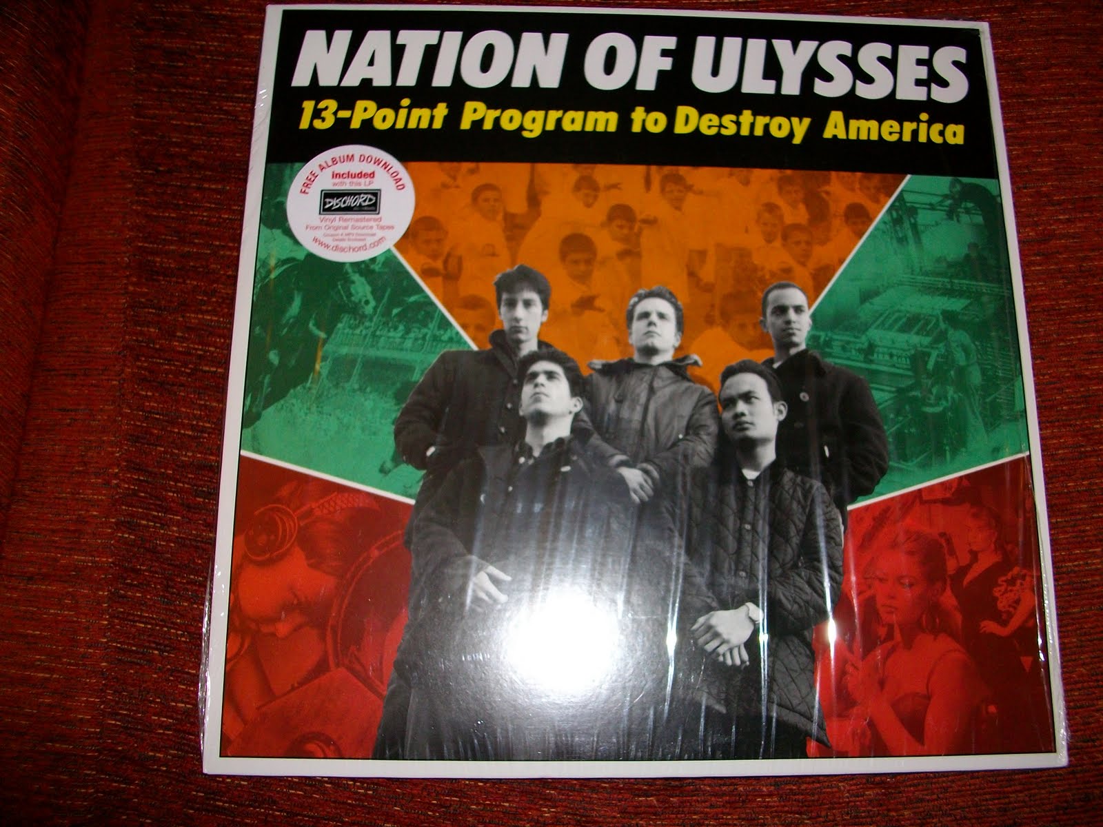 COUCH SLOUCH!!!!: Nation of ulysses-13 point plan to destroy America LP ...
