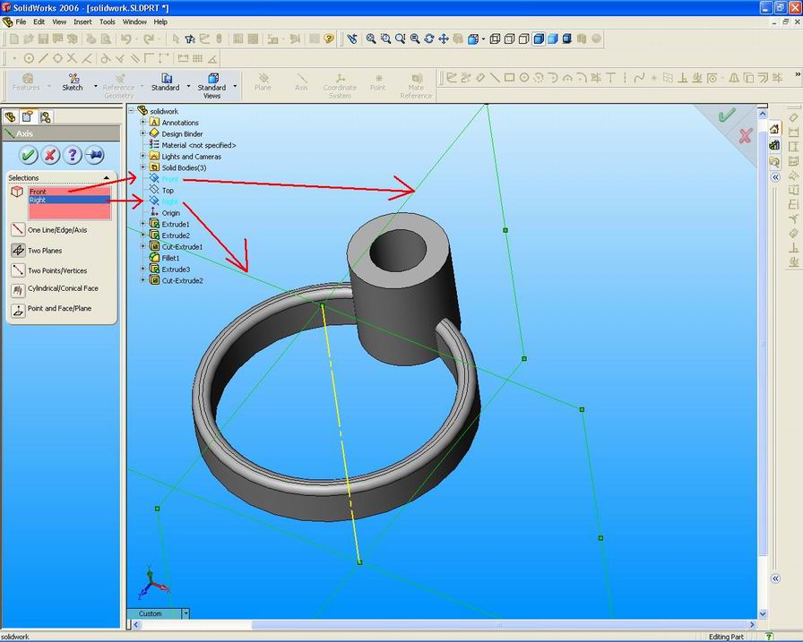 Solidwork pattern solidworks design simple tutorial