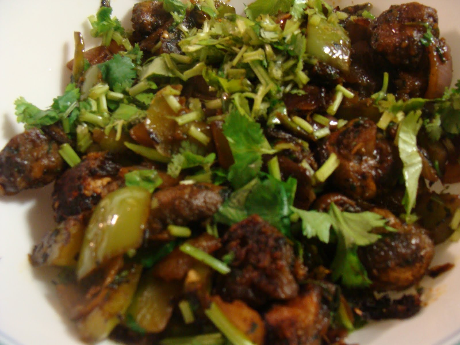 TRIAL KITCHEN Chilli Mushroom