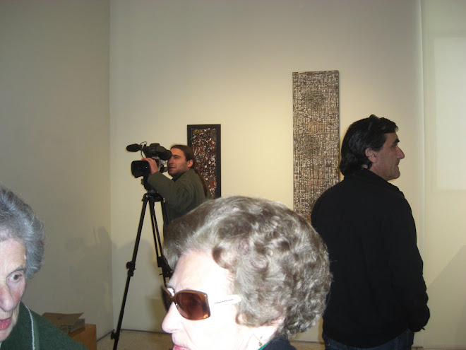 The opening with the works of José Cunha and Paulo Themudo