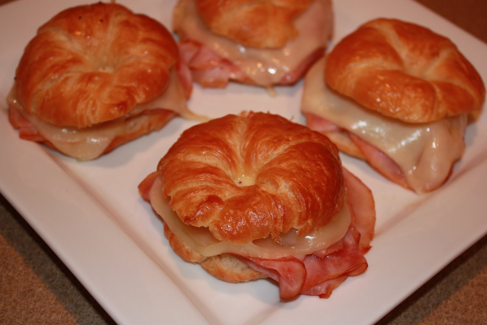 My Favorite Recipes: Warm Ham and Swiss Sandwiches