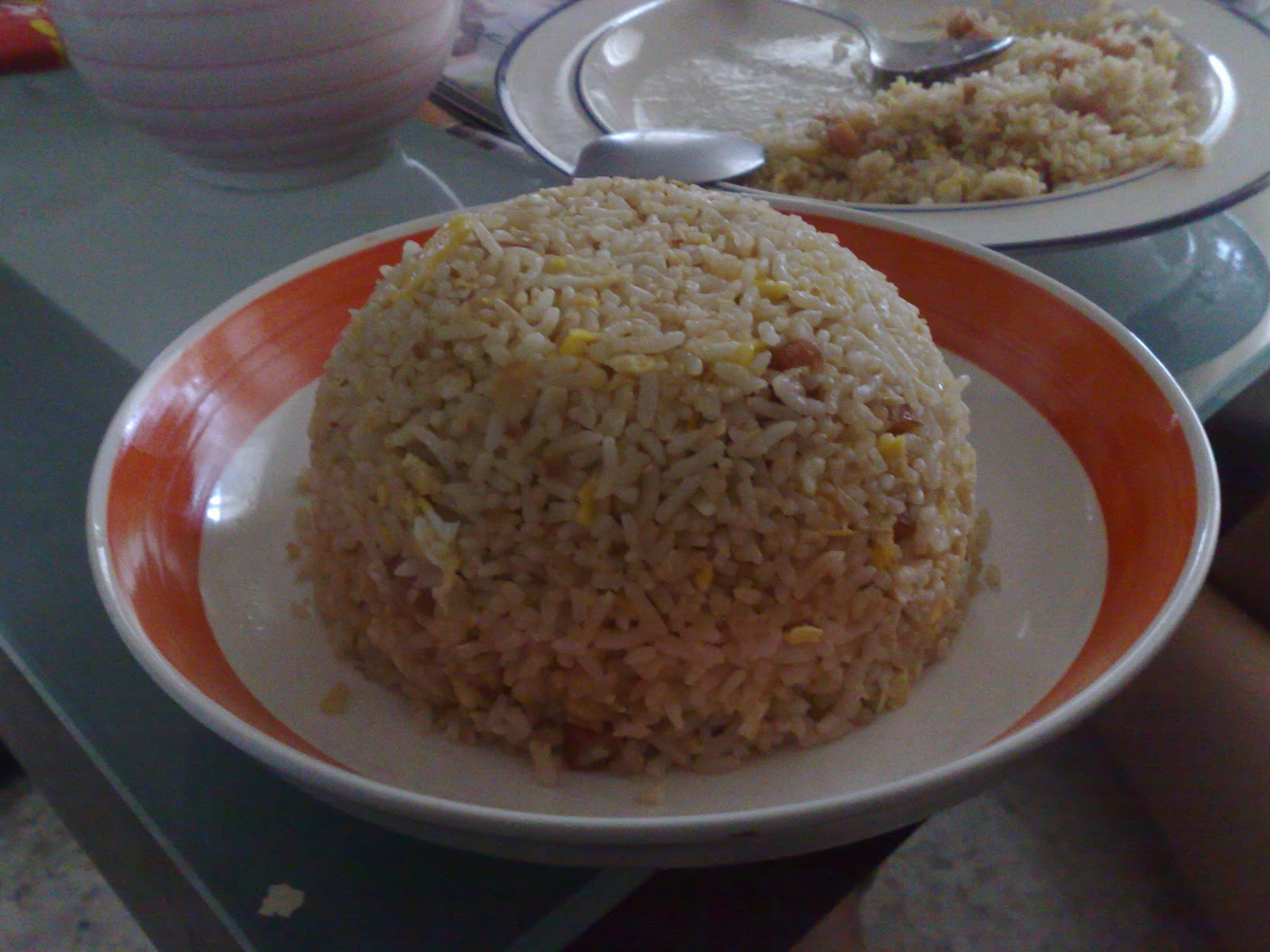 Cwee's Props: Cwee's Salted Fish Fried Rice with Luncheon Meat and Eggs
