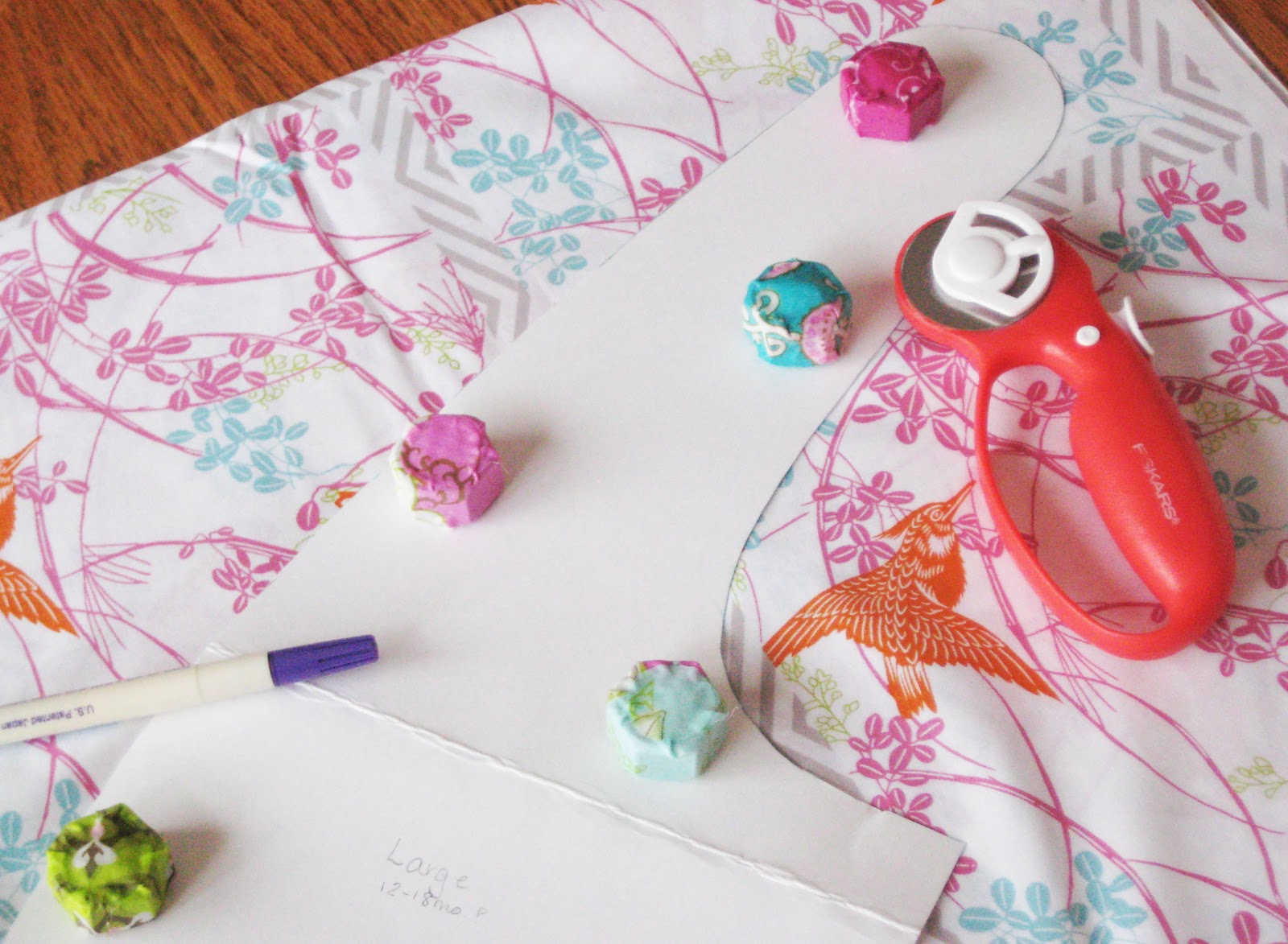 The Blue Ladybug Mamas: Pattern Weight Tutorial