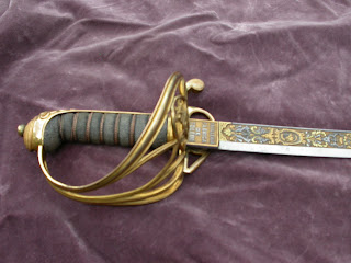 toledo sword fabrica artilleria spain hilt 19th blade century near made