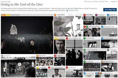 'Going to the End of The Line' - NYTimes.com - 22/08/2008