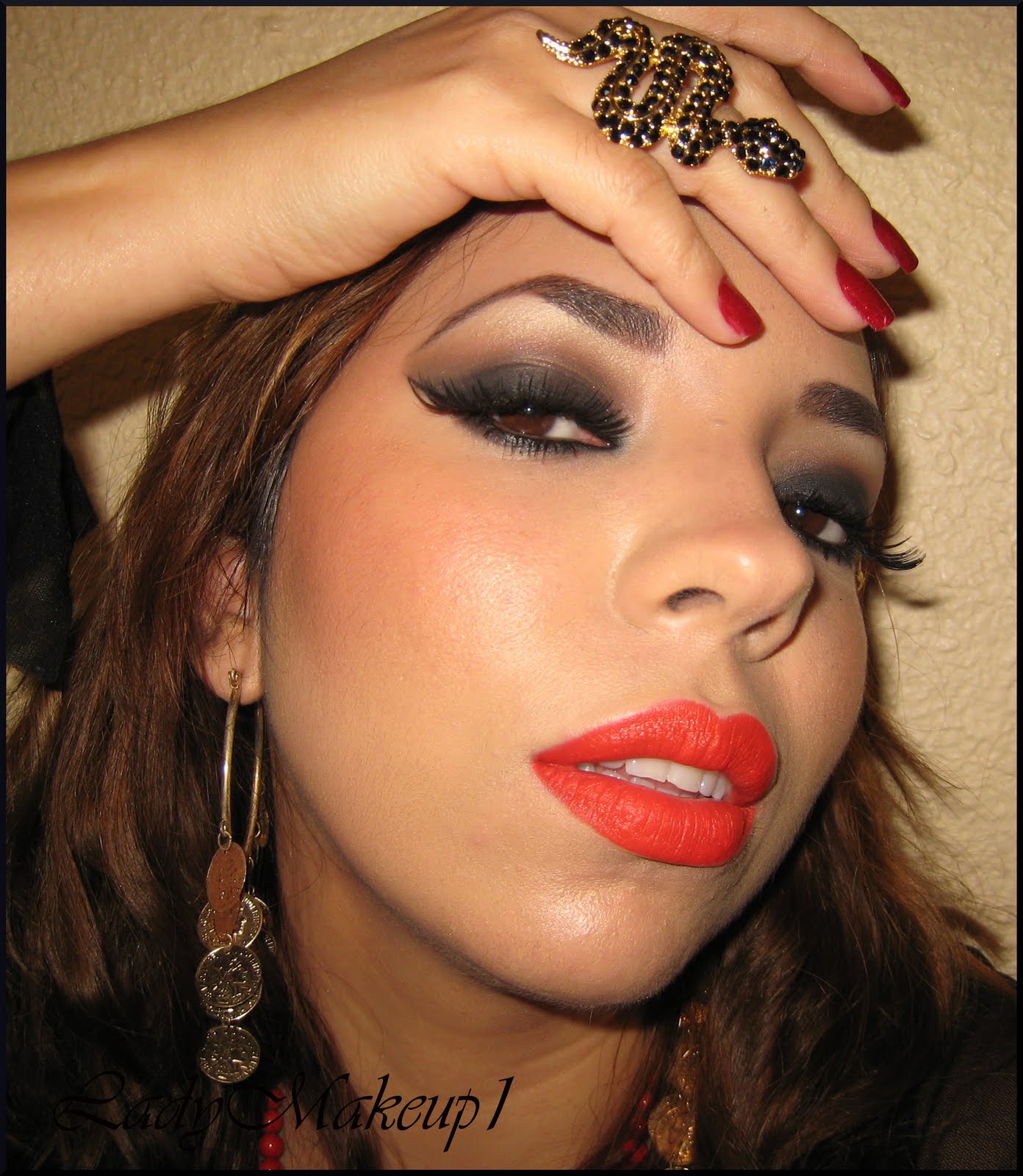 Gypsy Makeup Maquillaje de Gitana Dreams, Colors and Glitter