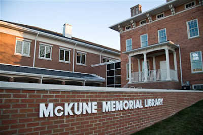 McKune Memorial Library in Chelsea Michigan. Photo by Burrill Strong, copyright 2007.