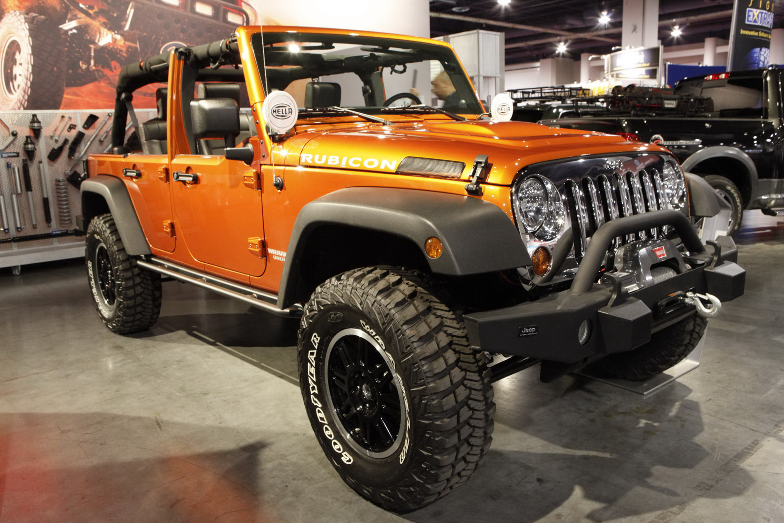 Jeep Wrangler Sema show