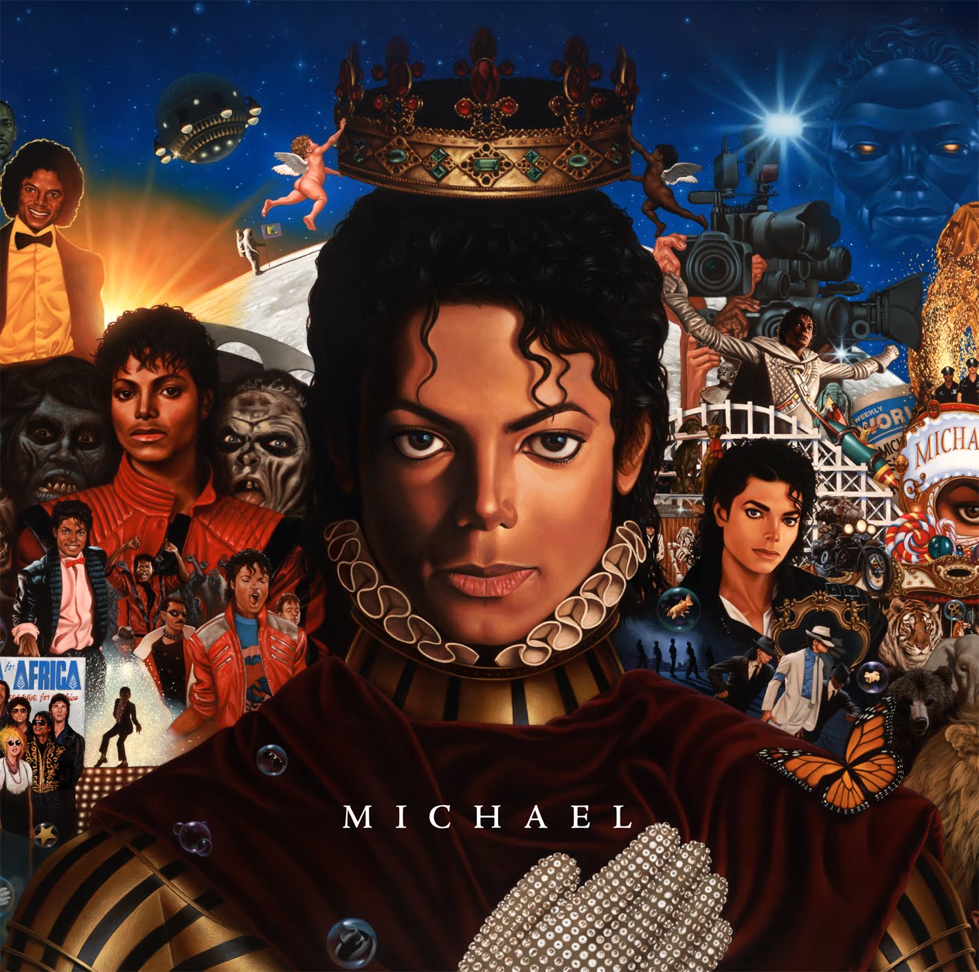 Reggie Styles Michael Jackson Album Cover