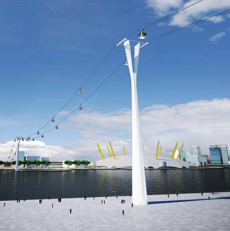 In Pictures Thames Cable Car London Reconnections