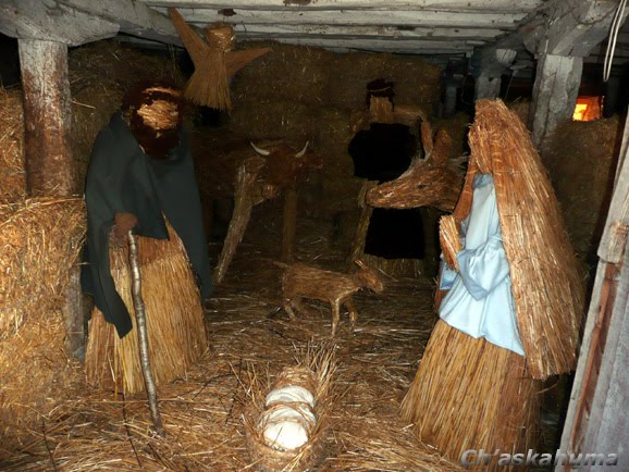Voyageages ici et ailleurs: Les crèches de Landogne