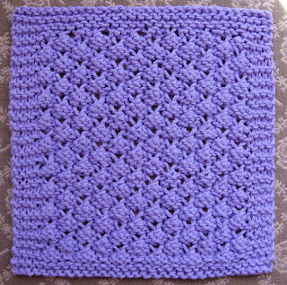Lily: knit dishcloth Free Knitting Patterns, Crochet Patterns