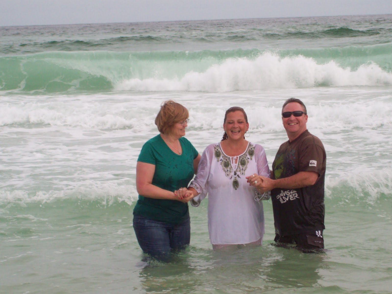 A Christian Drug Recovery Center in Crestview FL. Baptism pictures at