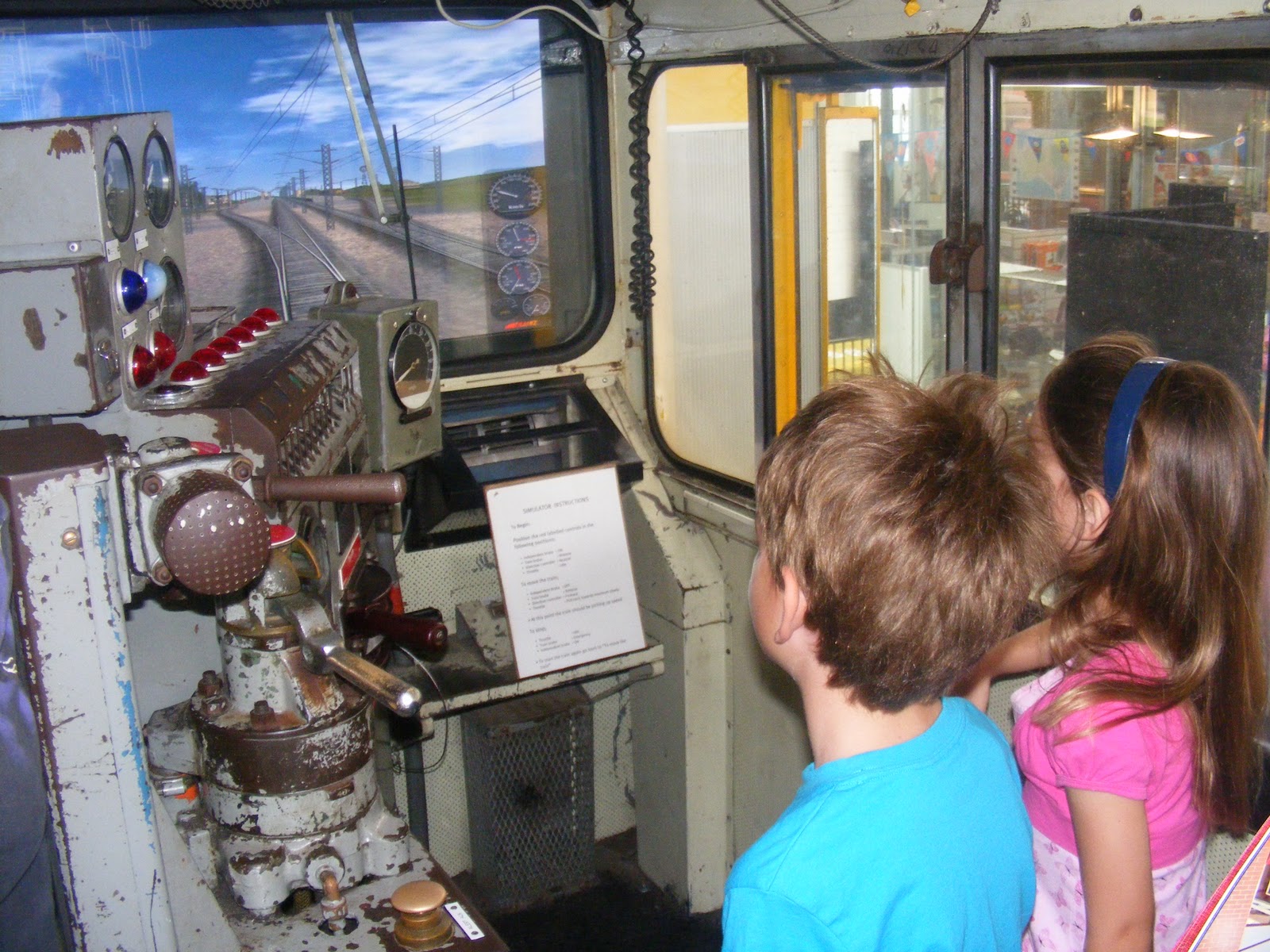 Kids in Queensland Ipswich Rail Museum