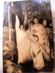 Eu em 1959 na Matriz como Isaac na semana santa