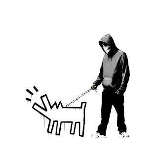 Banksy Choose Your Weapon Print White