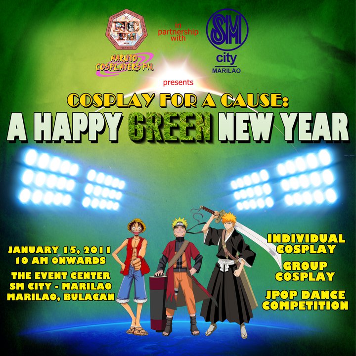 Cosplay Event: Cosplay Competition and Happy Green New Year at SM City Marilao - OtakuPlay PH