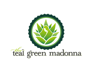Teal Green Madonna