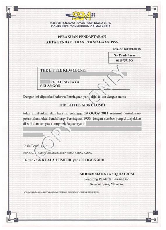 Print Ssm Certificate Online - The ctc is to ensure that the documents