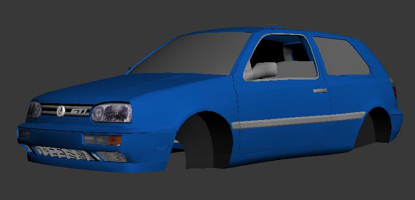 Фары golf 3