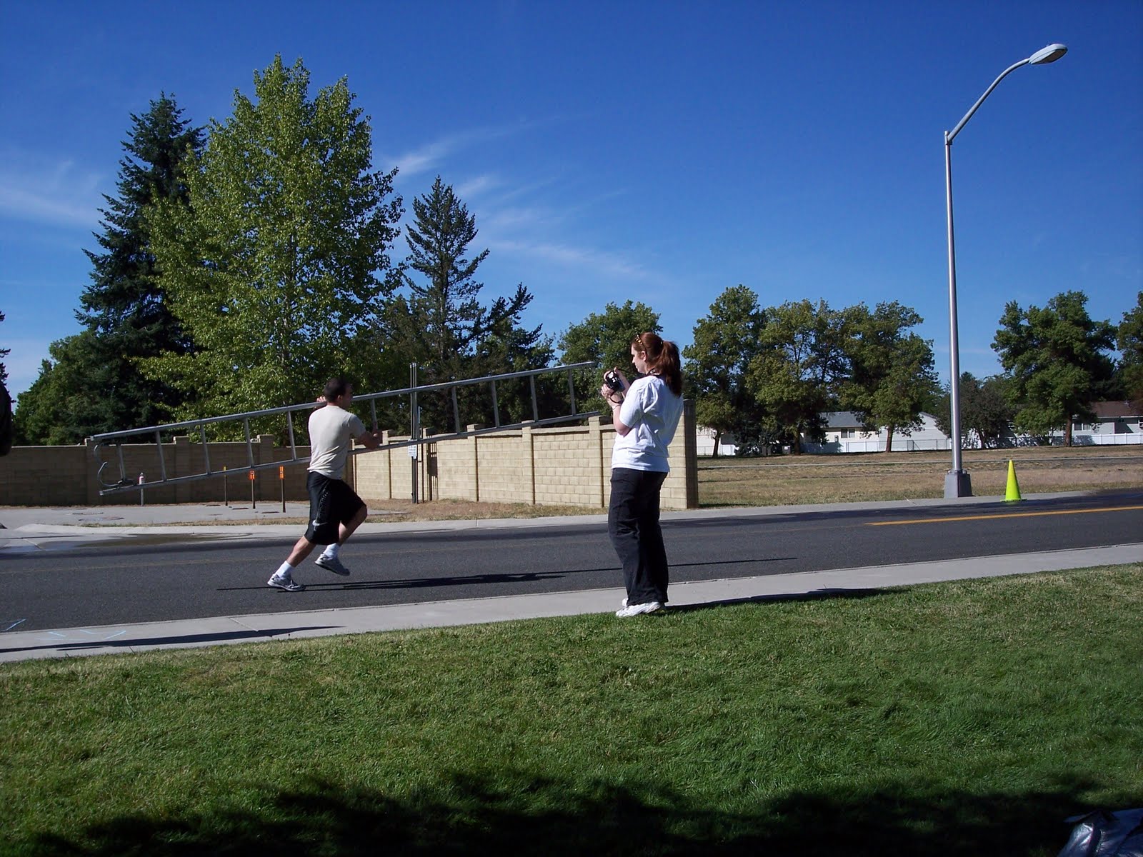 Ward Family Base Picnic Relay Race