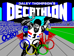 ZX Spectrum Games Daley Thompsons Decathlong