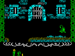 Robin has made it to the castle ZX Spectrum