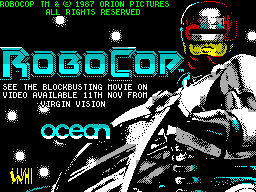Robocop ZX Spectrum