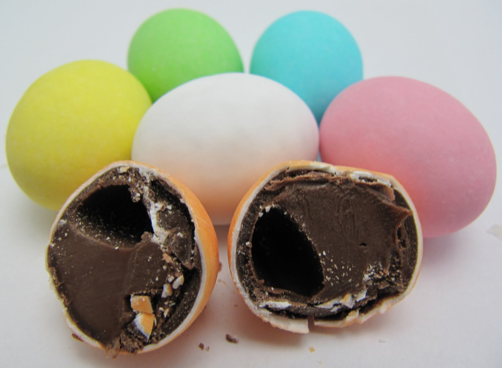 Information Chocolate More Easter Eggs Candy Coated & Dark