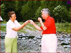 Nicolae Ceausescu si Elena vacanta la Crimeea