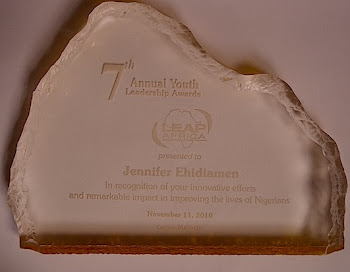 LEAPAfrica Award 2010