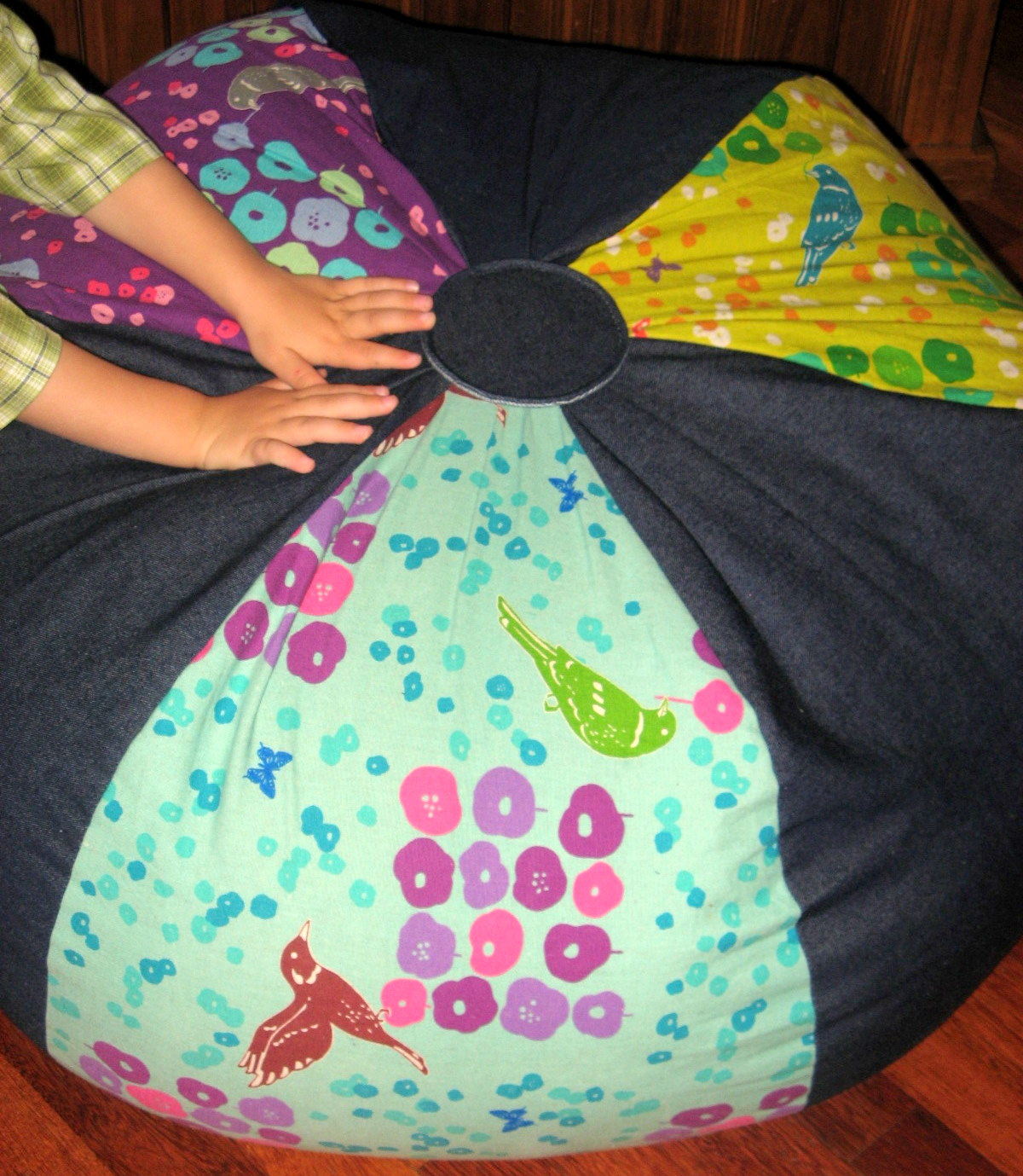 The Linen Cupboard: Beanbag Chair Sewing Pattern