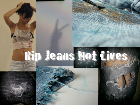 Rip Jeans Not Lives