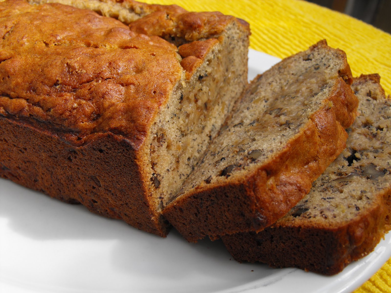 Once Upon a Cafe: Banana Nut Bread