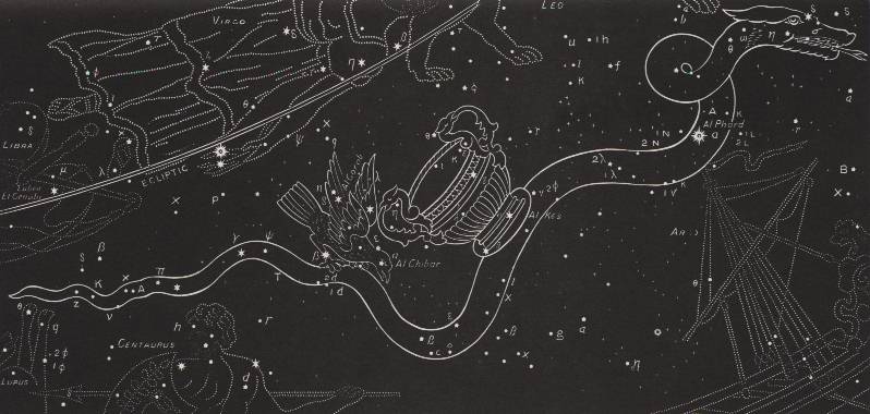Учитель святых созвездий 64. Созвездие ворон чаша и гидра. Созвездие гидра на карте звездного неба. Corvus Созвездие. Кратер Созвездие.