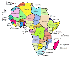 Map of Africa