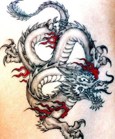 Wonderfull Dragon Tattoos for Girls