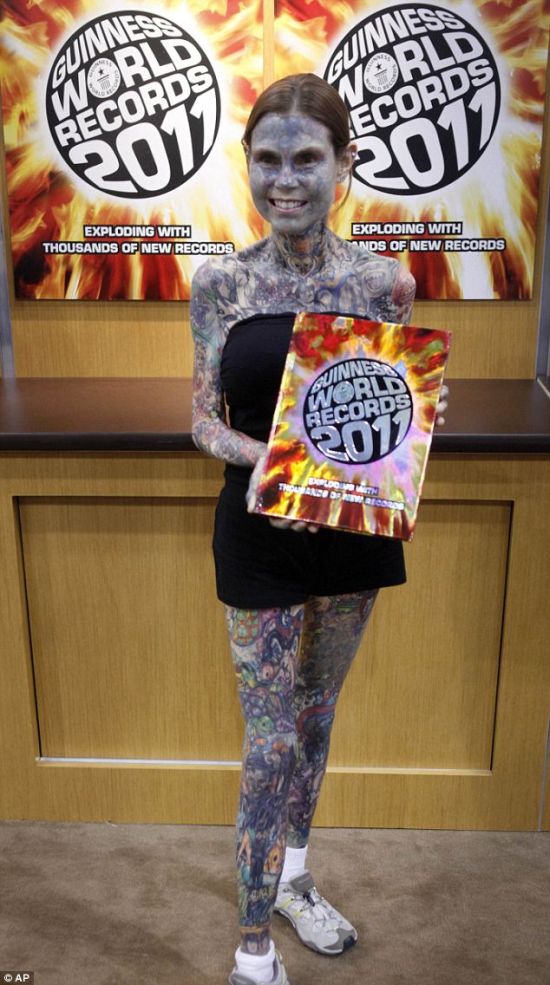 The Most Tattooed Woman in the World