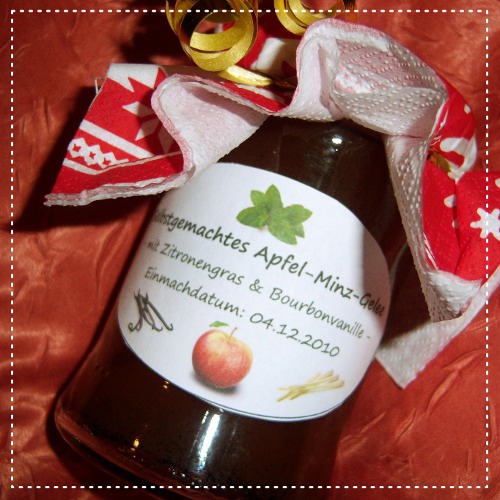 Kathrins Blog: Selbstgemachtes Apfel-Minz-Gelee mit RatioDrink