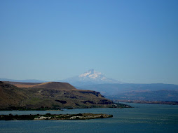 MT HOOD AND THE COLUMBIA RIVER