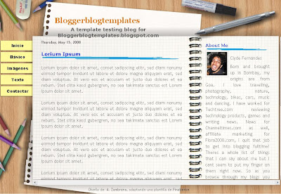 Agenda 01 Blogger Template