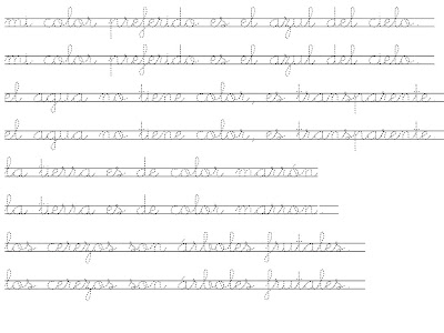 CALIGRAFIA DE FRASES Y PALABRAS PARA NIÑOS