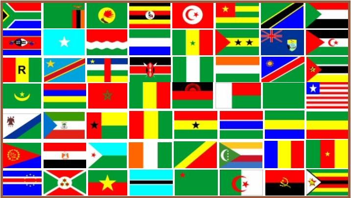 Bandeiras Africanas