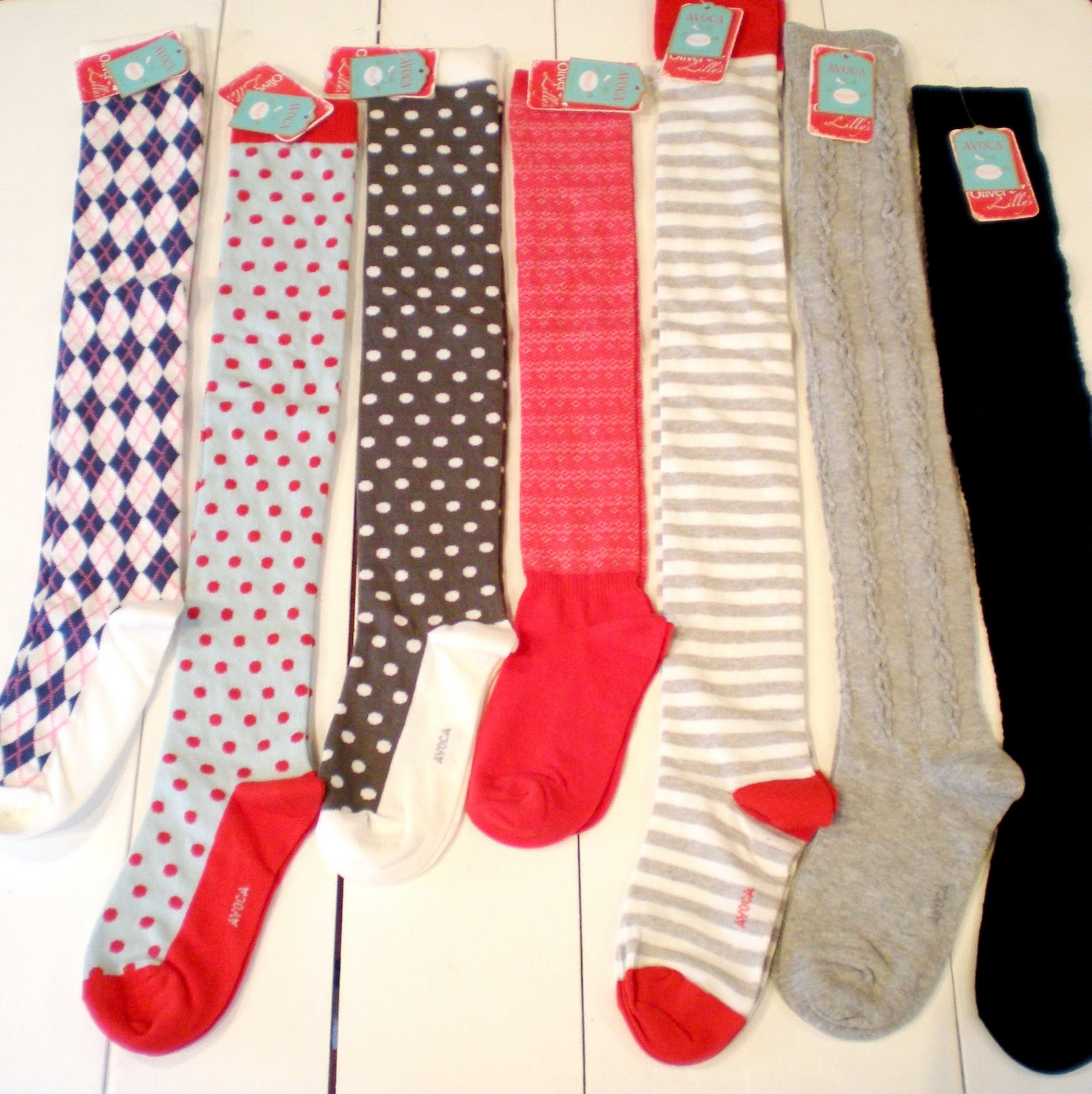 Oliver and Lilly's New Arrivals Avoca Socks Galore!