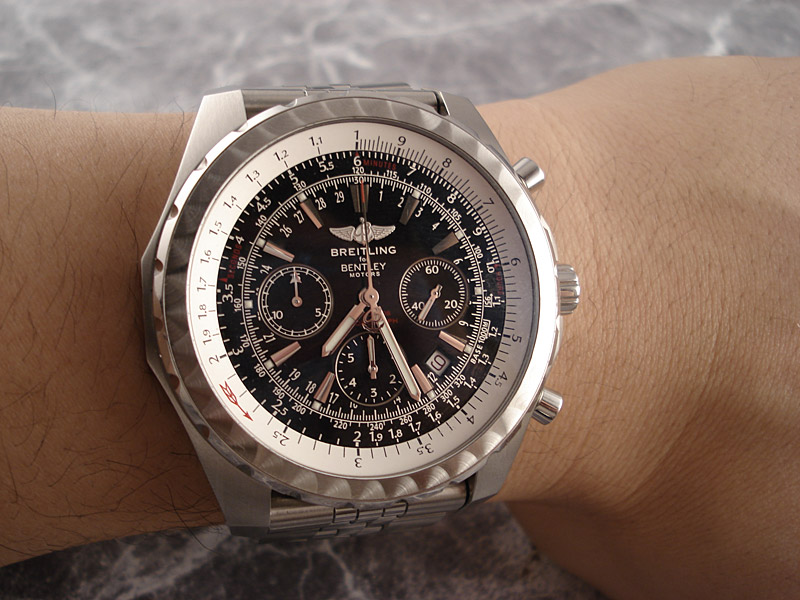 ... elegance, it has to be a watch but not just any watch- A Breitling